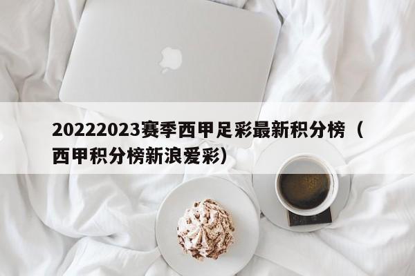 20222023赛季西甲足彩最新积分榜（西甲积分榜新浪爱彩）